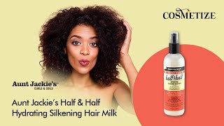 Aunt Jackie’s Half & Half Hydrating Silkening Hair Milk - 12oz