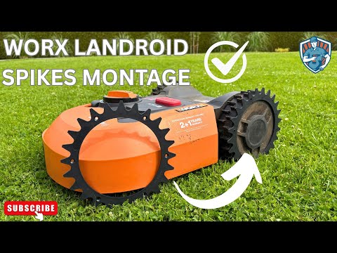 WORX Landroid Spikes montieren – Mehr Grip für deinen Mähroboter | Schritt-für-Schritt Anleitung