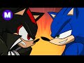 Sonic JoJo Sonic Vs Shadow