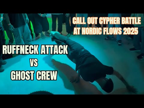 Ruffneck Attack vs Ghost Crew // cypher battle at Nordic Flows 2025