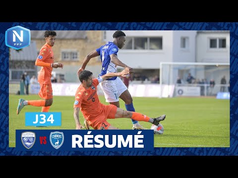 J34 I US Avranches MSM - Chamois Niortais (1-3), le résumé I National FFF 2023-2024