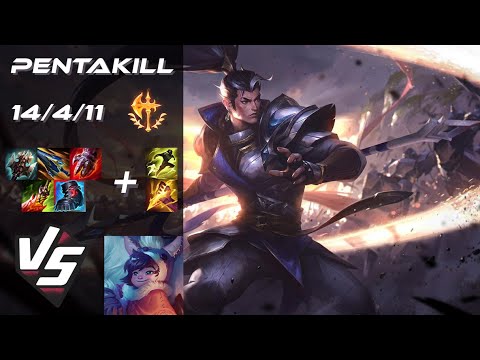 JUNGLE Xin Zhao vs Nunu & Willump [PENTAKILL] - EU Grandmaster Patch 25.19