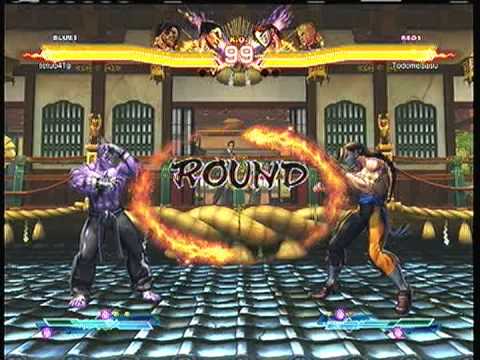 Street Fighter X Tekken: tetuo41g (Kazuya-Hugo) vs. TodomeSasu (Vega-Nina) SD