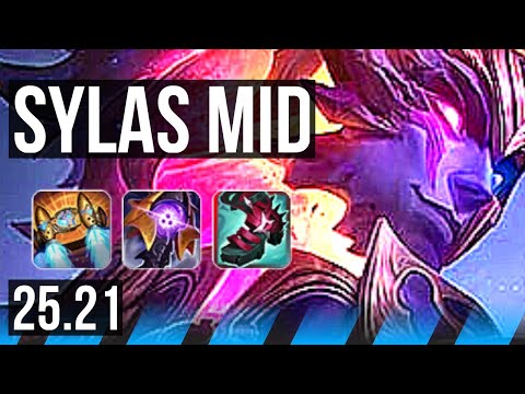 SYLAS vs AKALI (MID) | 13/2/15, Dominating | EUW Diamond | 25.21