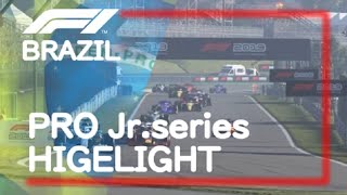【F1 2019 PRO Jr.series / NO ASSISTS】第2戦 ブラジルGP ハイライト / Brazil Grand Prix 50% Race Highlights