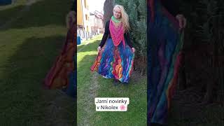 Dámská maxi sukně Barevné vlny Venezia vel. S/L