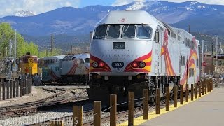 A Front Window Ride on the New Mexico Rail Runner - Albuquerque to Santa Fe