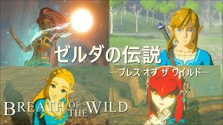 【ゼルダの伝説 ブレス オブ ザ ワイルド】全クリするまで何日かにかけてぶっ続け！