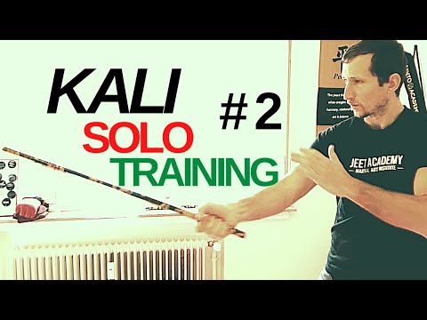 KALI SOLO TRAINING #2 | Single Stick Amaras