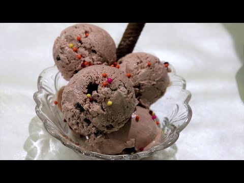 Chocolate Ice Cream Recipe ~ Summer Special Recipe ~ Easy Method ~ By Yasmin Huma Khan