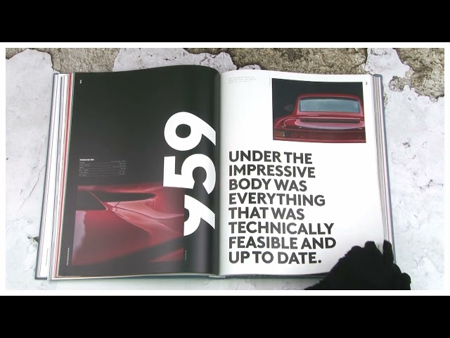 Vidéo teaser pour The Porsche Book - look inside - teNeues