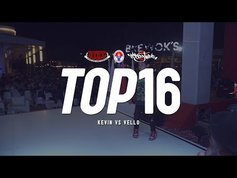 KEVIN VS VELLO | Top 16 Rookie | Indonesia Bboy Championship 2018