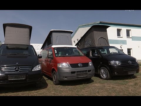 Aufstelldach - Einbau in der Automanufaktur Niederroßla