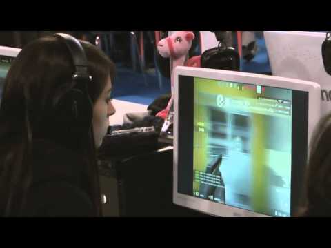 ESWC 2012 CSGO woman movie