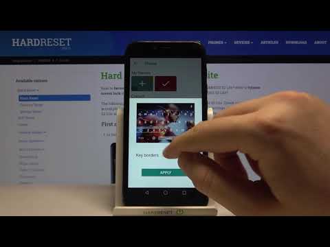 How to Set Custom Keyboard Theme in UMIDIGI S2 Lite?