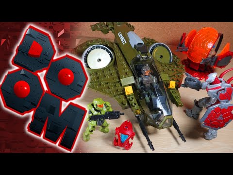 📷 Mega Construx HALO: UNSC Wasp Onslaught || DOOM Construx Review