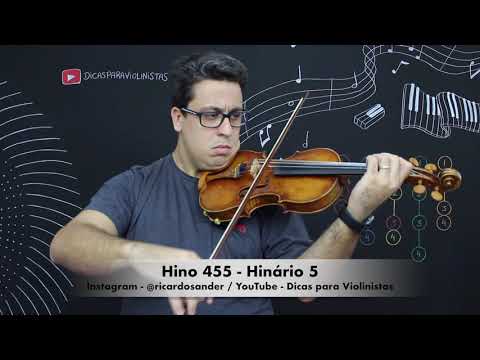 Hino 455 Violino Hinário 5 CCB