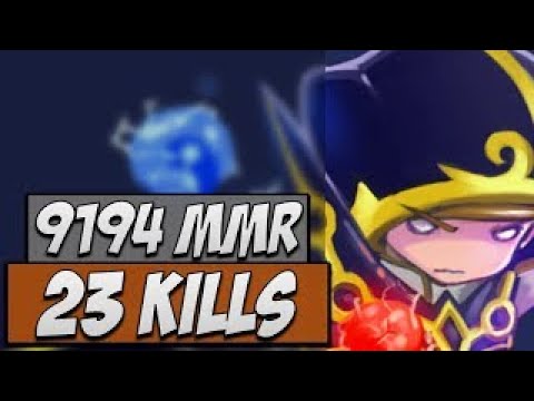 DC.Abed Invoker - 9194 MMR | Dota Gameplay
