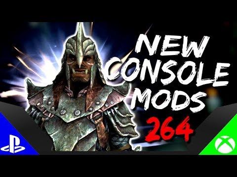 Skyrim Special Edition: ▶️5 BRAND NEW CONSOLE MODS◀️ #264 (PS4/XB1/PC)