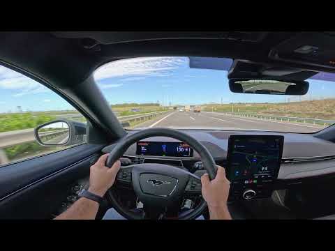 Thumbnail for 2024 Ford Mustang Mach-E Standard Range AWD POV Test Drive by Ford Mustang Mach-E