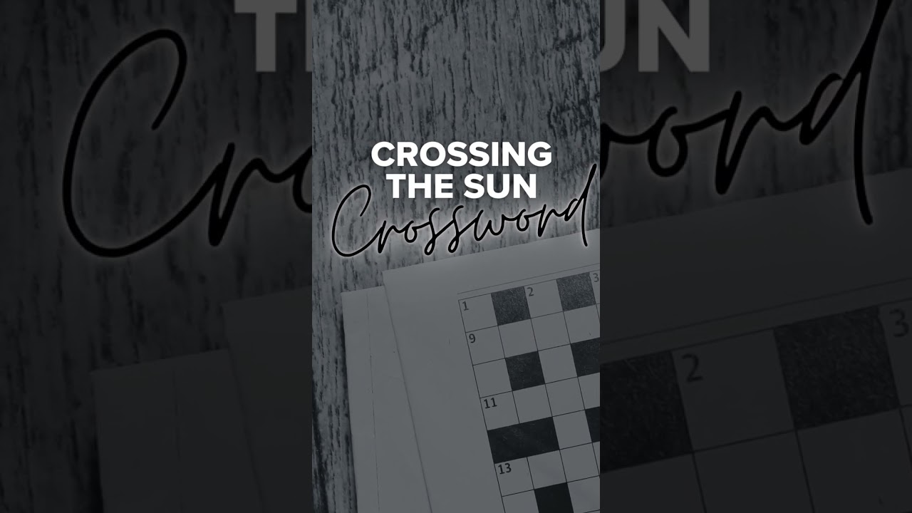 Eclipse Crossword Puzzle