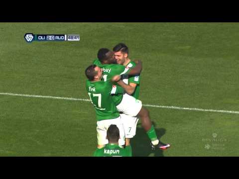 26. krog: Olimpija - Rudar 5:0, Prva liga Telekom Slovenije 2015/16