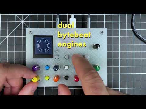 Distropolis Goods Prismatic Spray II Stereo Bytebeat Adventure Synthesiser (rarifying red) image 3