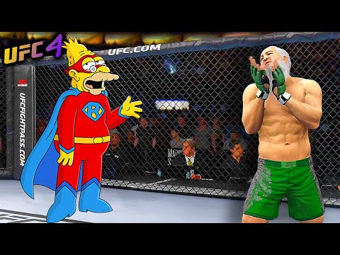 Old Bruce Lee vs. Rambler (EA sports UFC 4)