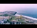 Somnath Mandir Temple Drone View
