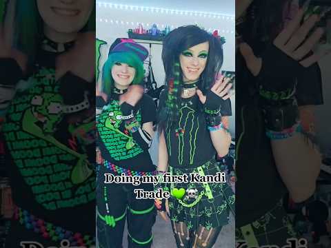 First Kandi Trade #rave #scene