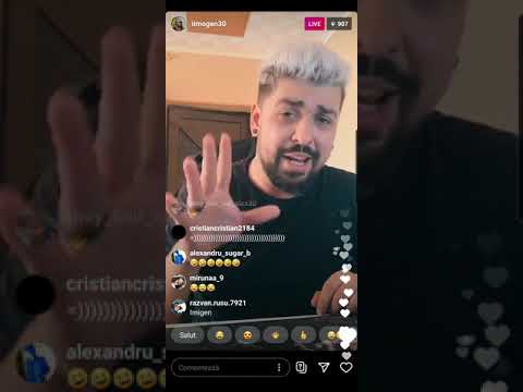 Imogen povestește despre întâlnirea cu polițiștii după live-ul cu Pepe