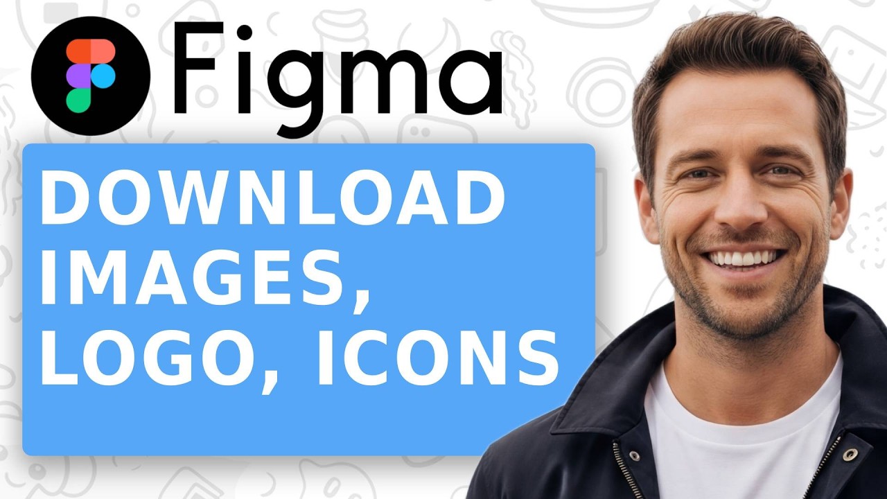 How to Download Images, Logo, Icons from Figma Design Template