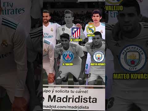 Squad Real Madrid 2017/2018 | Second Team #bintangbola