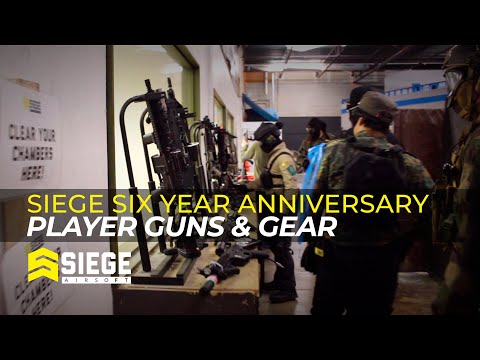What guns are players really running? Siege Airsoft Six Year PLAYER GUNS AND GEAR