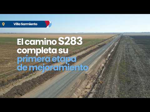 Mejoramiento del Camino S-283 | Villa Sarmiento