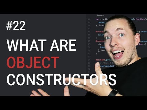 22 How to Create Object Constructors | Object Constructors in JavaScript | JavaScript Tutorial