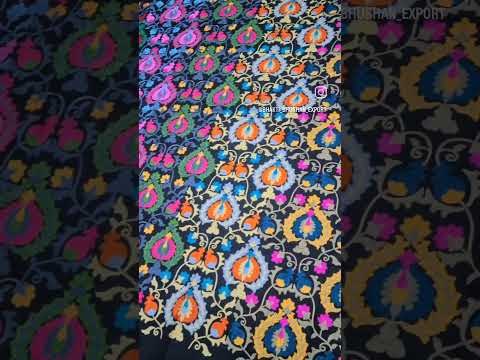 Jacket Cotton Flex Embroidery Export Fabrics