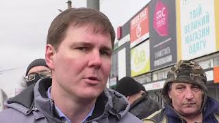 Працівники «Електроважмашу» перекривали Московський проспект через зарплатні борги