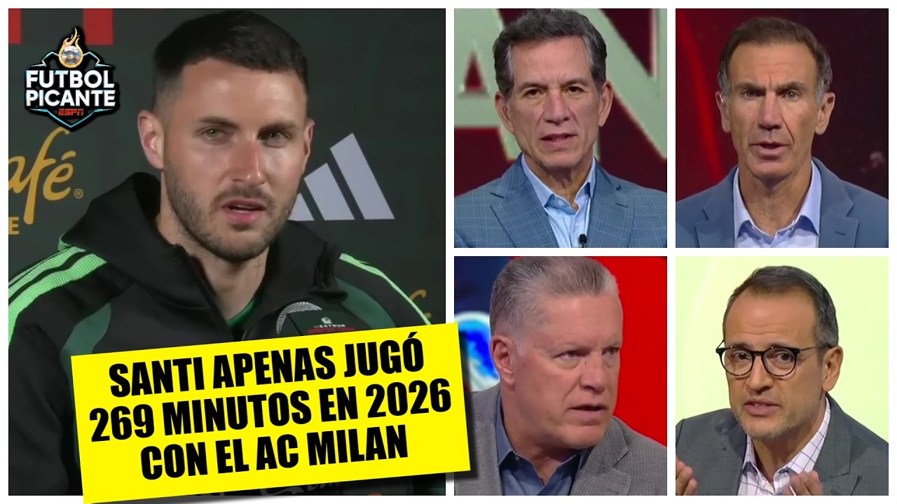 SANTIAGO GIMENEZ asume su CULPA por BAJO rendimiento: soy criticado justamente | Futbol Picante