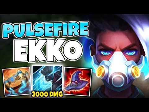BRAND NEW PULSEFIRE EKKO! THIS SKIN IS BEYOND AMAZING! (INSANE ONE SHOTS) - League of Legends
