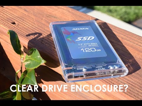Orico 2.5 Inch Transparent Usb3.0 HDD/SSD Enclosure Review 2139U3