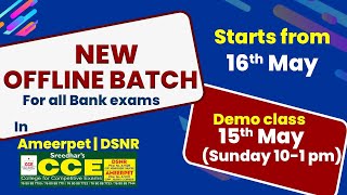 BEST BANK COACHING CENTER IN HYDERABAD TELANGANA | BANK COACHING INSTITUTE FOR BANK PO/CLERK EXAMS