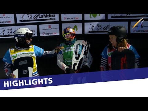 Samkova storms to career's ninth in La Molina SBX World Cup | Highlights