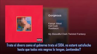 Gorgeous - Kanye West ft Kid Cudi &amp; Raekwon | Subtitulada en español