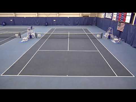 Drake men's tennis vs. Creighton - 4/9/22 - Court 6