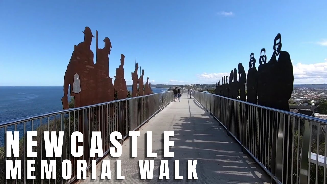 Dive into virtual stroll through captivating Newcastle Memorial Walk.