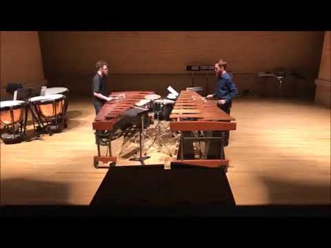 Dan Sailer Master's Recital, Udacrep Akubrad for Two Percussionists by Avner Dorman