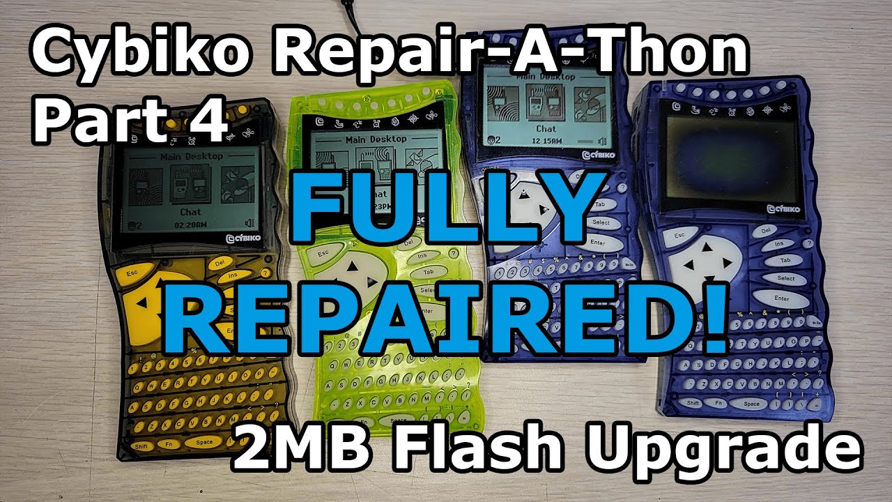 Cybiko Repair-A-Thon - Part 4 - Great Success