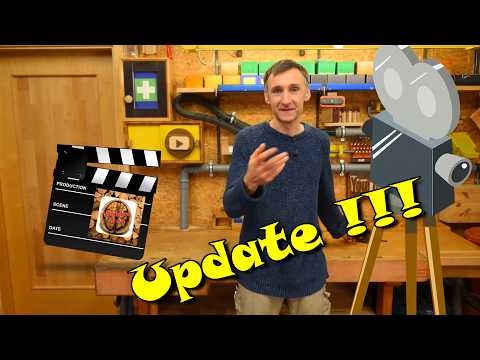 Kanal Update: Video Equipment📷 plus Hobelbank Upgrade 🪚🛠️