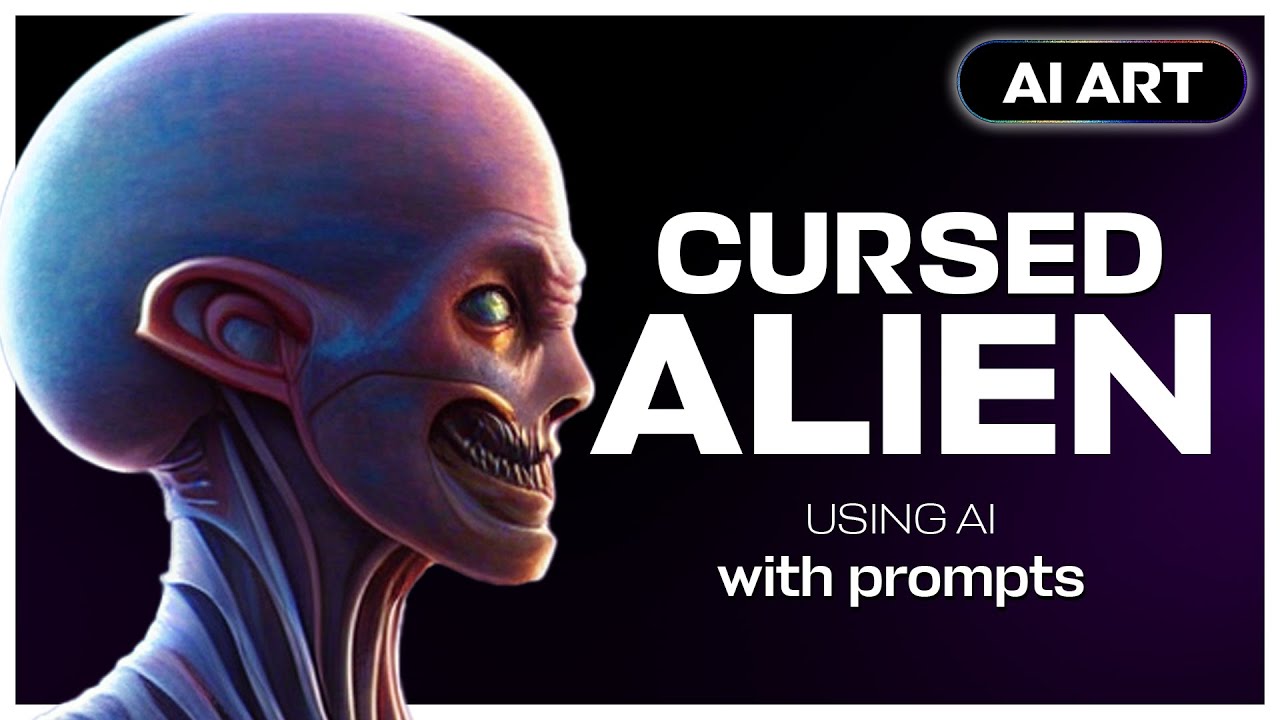 making CURSED ALIEN | Stable Diffusion Prompts
